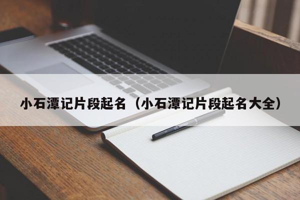小石潭记片段起名（小石潭记片段起名大全）